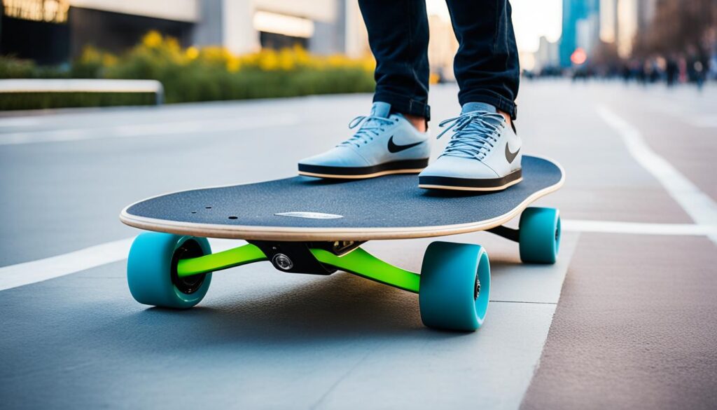 skateboard électrique avec télécommande